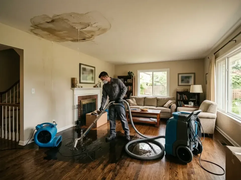 attic-pipe-burst-ceiling-drip-008 — frequently asked questions, Water Damage Restoration & Carpet Care in Fort Scott, KS